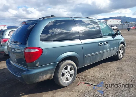 2005 Dodge Grand Caravan Sxt из США, поврежденный, VIN 2D4GP44L75R344026